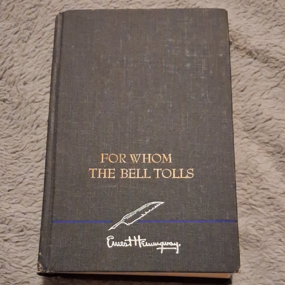 For Whom the Bell Tolls Hardcover Book